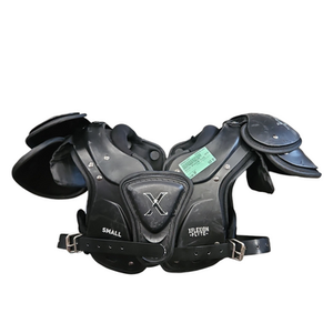 Used Xenith XFLEXION FLYTE FB Shoulder Pads Black SM 11850-S000021547