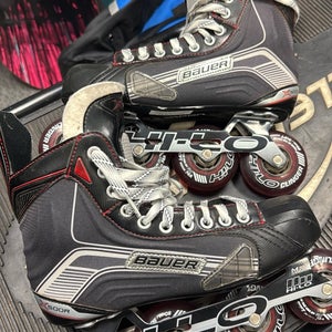Bauer X500R (Used) Size 7.5 Inline Hockey Skates x500 roller skates blades senior adult