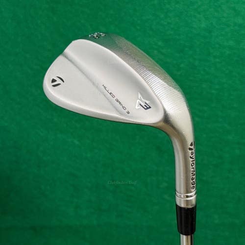 TaylorMade Milled Grind 3 Chrome 58-LB8 58 Lob Wedge Dynamic Gold Steel Wedge