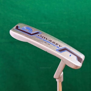 Odyssey Works Versa #1 35" Plumber's-Neck Blade Putter Golf Club *Read*
