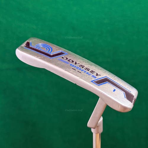 Odyssey Works Versa #1 35" Plumber's-Neck Blade Putter Golf Club
