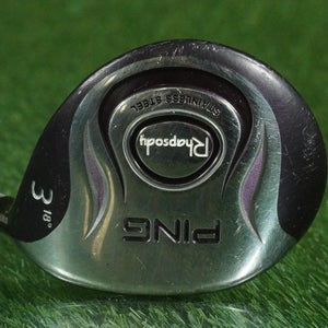 PING RHAPSODY 3 WOOD FAIRWAY 3FW ULT 129 WOMEN'S LADIES FLEX RH 18 + HEADCOVER