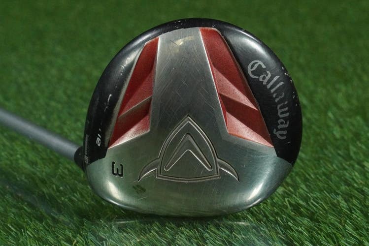 CALLAWAY DIABLO OCTANE 3 WOOD FAIRWAY 3FW 50G WOMENS LADIES RH 15 + HEADCOVER