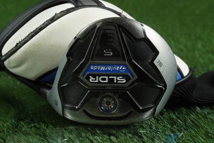 TAYLORMADE SLDR 3 WOOD FAIRWAY 3FW FUJIKURA SPEEDER 65 SENIOR RH 15 + HEADCOVER