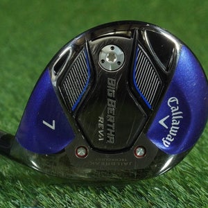 CALLAWAY BIG BERTHA REVA 7 WOOD FAIRWAY RCH 40G LADIES RH 21 +HEADCOVER ~ NICE!