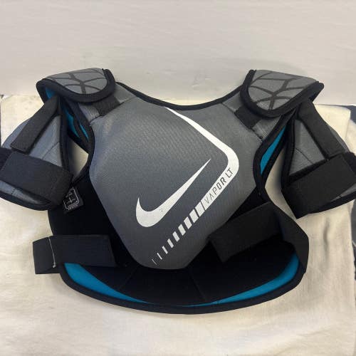 Youth Size Medium Nike Vapor LT Lacrosse Shoulder Pads. NOCSAE Certified