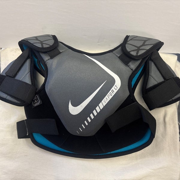 Youth Size Medium Nike Vapor LT Lacrosse Shoulder Pads. NOCSAE Certified