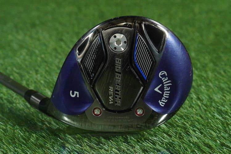 CALLAWAY BIG BERTHA REVA 5 WOOD FAIRWAY RCH 40G LADIES RH 18 +HEADCOVER ~ NICE!