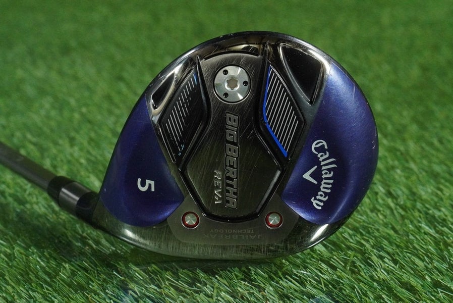 CALLAWAY BIG BERTHA REVA 5 WOOD FAIRWAY RCH 40G LADIES RH 18 +HEADCOVER ~ NICE!