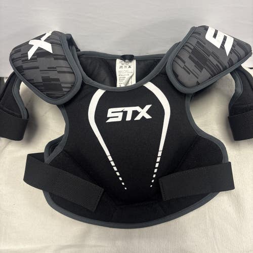 Youth Size Small STX STALLION 75 Lacrosse Shoulder Pads NOCSAE Certified