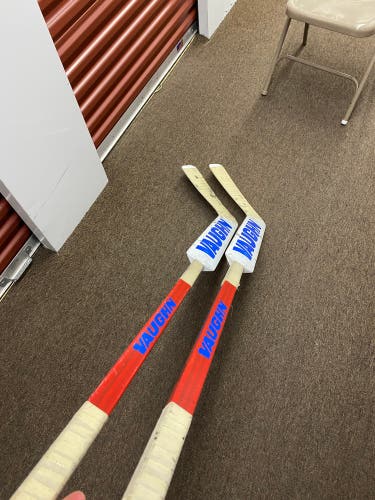 Senior Vaughn Regular Goalie Stick 26" Paddle Pro Stock (Used)