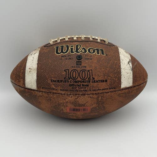 Wilson NCAA 1001 Composite Leather Football Game Ball Official Size *READ*