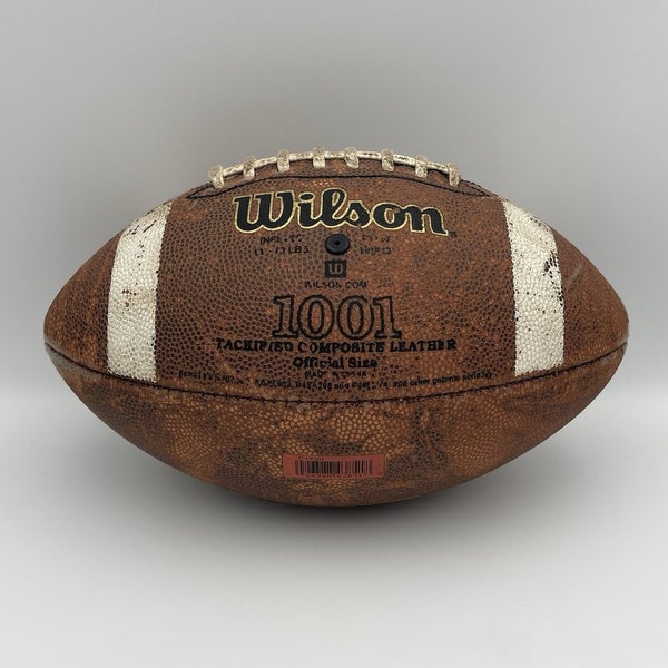 Wilson NCAA 1001 Composite Leather Football Game Ball Official Size *READ*