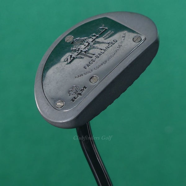 Ram Zebra Face Balance Double-Bend Mallet 35" Putter Golf Club w/ Weights