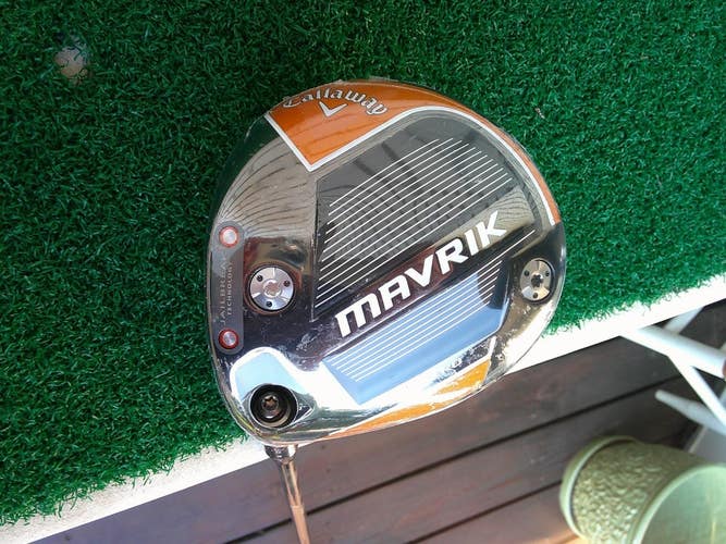 Callaway MAVRIK SUBZERO 9.0* Driver w/ MMT 70g Stiff Flex Shaft - LEFTY