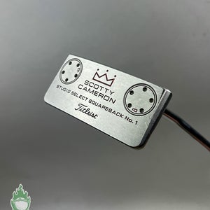 Used Titleist Scotty Cameron Select Squareback No. 1 35" Putter Steel Golf Club
