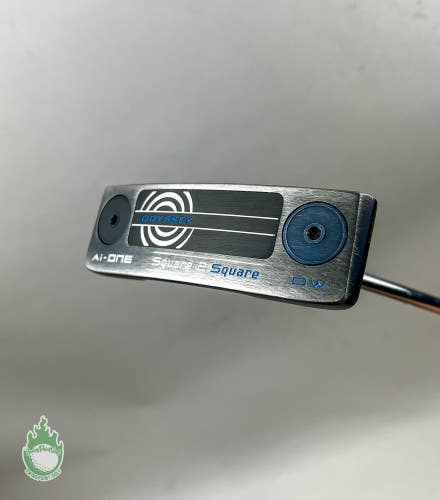 Used Right Handed Odyssey Ai-ONE Square 2 Square DW 35" Putter Steel Golf Club