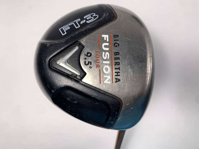 Callaway Fusion FT-3 Tour Driver 9.5* Aldila NVS Orange 75g Stiff RH