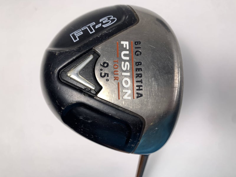 Callaway Fusion FT-3 Tour Driver 9.5* Aldila NVS Orange 75g Stiff RH