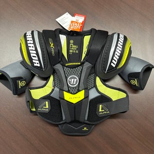 XS Senior Warrior Alpha QX Pro Shoulder Pads (New)