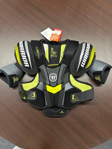 XS Senior Warrior Alpha QX Pro Shoulder Pads (New)