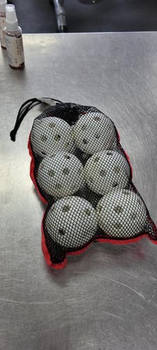 Used 6 WHIFFLE BALLS BB/SB Training Aid 11497-S000152245