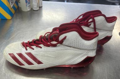 Used Adidas Adult FB Cleats White Senior 11 11497-S000152242