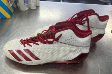 Used Adidas Adult FB Cleats White Senior 11 11497-S000152242