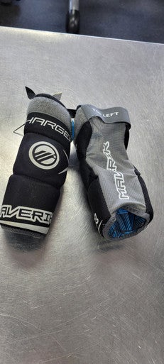 Used Maverik CHARGER Lacrosse Arm Pads/Guards Black MD 11497-S000152235