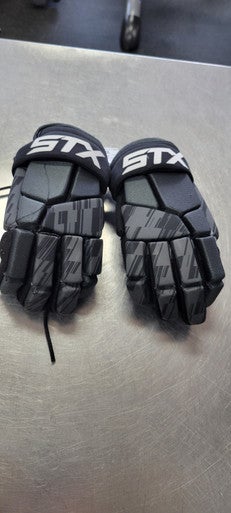 Used Maverik CHARGER SM Lacrosse Gloves Junior Black SM 11497-S000152236