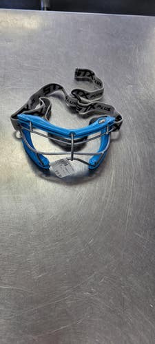 Used STX 4 SIGHT PLUS S Lacrosse Facial Protect Royal Blue Senior 11497-S000152234