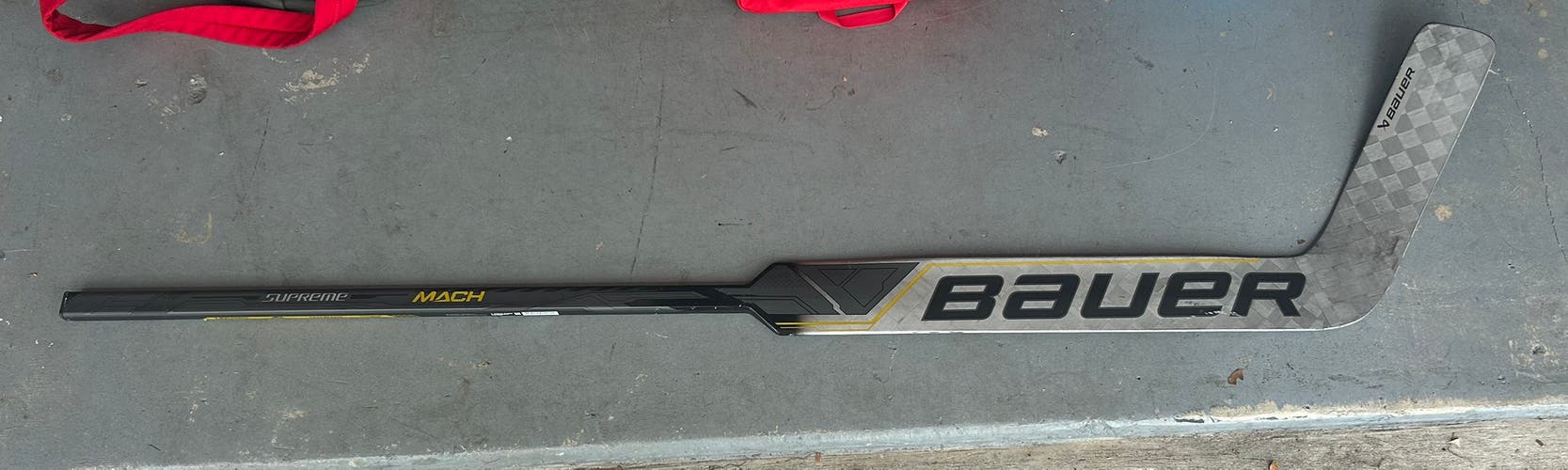 Senior Bauer Mach Regular Goalie Stick 25" Paddle (Used)