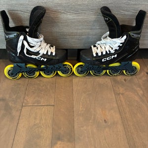CCM Super Tacks 9350 Inline Skates Regular Width Size 4 (Used)