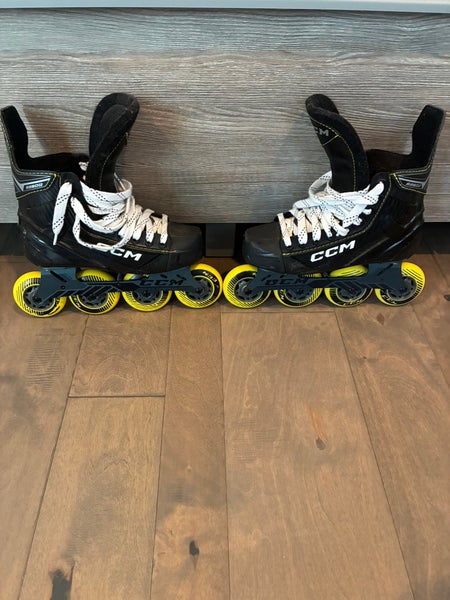 CCM Super Tacks 9350 Inline Skates Regular Width Size 4 (Used)