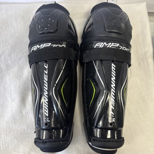 Junior Size 11 Inch Warrior AMP 700 Ice Hockey Shin Pads