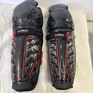 Junior Size 12 Inch CCM FT 370 Ice Hockey Shin Pads