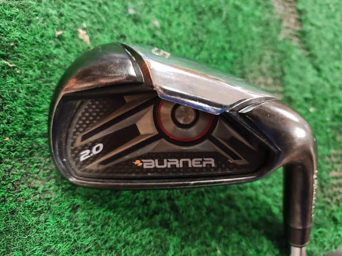 Taylormade Burner 2.0 Black Individual 5 Iron Steel Shaft Stiff Flex Burner 85