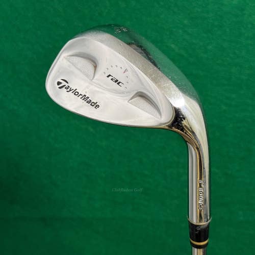 TaylorMade RAC Chrome 58-8 58 Lob Wedge Factory Stepped Steel Wedge Flex