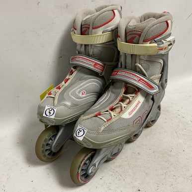 Used Rollerblade SPARK W Senior Rec Fitness Skates Grey Senior 9 11855-S000191423
