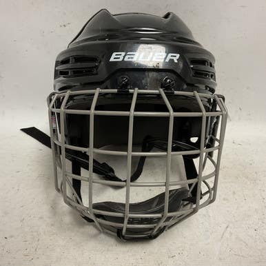 Used Bauer IMS 5.0 Helmet Cage Combo Black SM 11855-S000191407