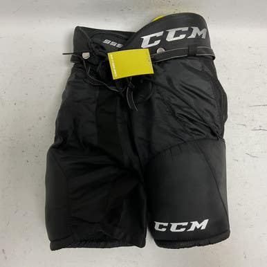 Used CCM TACKS 9550 Junior Pant Black And Yellow MD 11855-S000191409