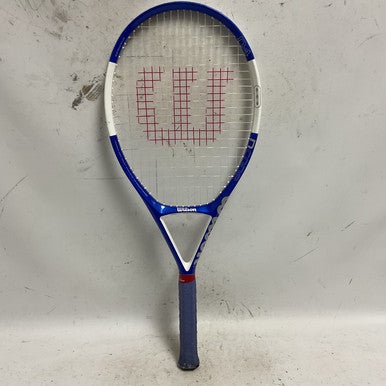 Used Wilson NCODE N4 Adult Tennis Racquet Royal Blue 4 1/2" 11855-S000191403