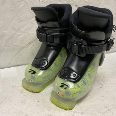 Used Dalbello MENACE 1 Boys DH Ski Boot Optic Yellow 175 MP - Y11 11855-S000191385