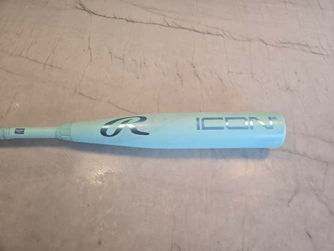 2026 Rawlings Icon Composite USSSA Certified Bat (-8) 21 oz 29" (Used)
