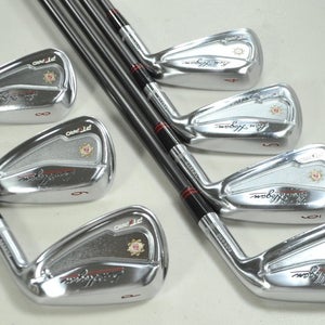Ben Hogan PTx Pro 4-PW Iron Set Senior Flex Right Recoil ES F2 Graphite # 196893