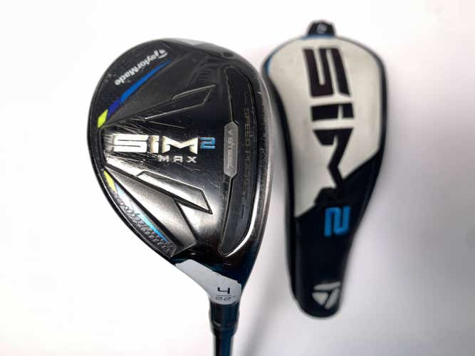 TaylorMade SIM2 MAX Rescue 4 Hybrid 22* Fujikura Ventus Blue 6R Regular  RH HC