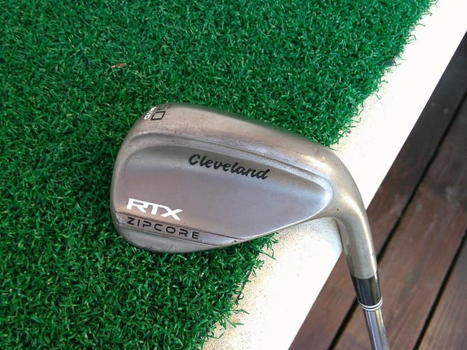 Cleveland Tour issue RTX Zipcore RAW 50.10* MID Gap Wedge w/ KBS 130g X-Stiff