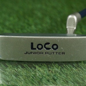 DUNLOP LOCO JUNIOR PUTTER BLADE 22" GRAPHITE SHAFT KARMA GRIP JR. KIDS YOUTH RH