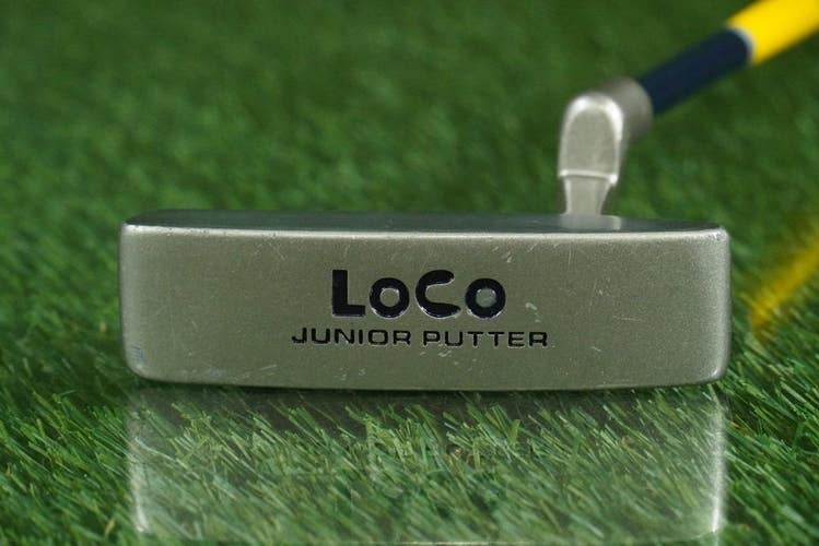 DUNLOP LOCO JUNIOR PUTTER BLADE 22" GRAPHITE SHAFT KARMA GRIP JR. KIDS YOUTH RH