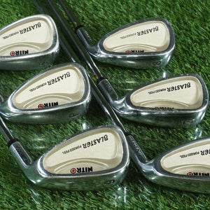 NITRO BLASTER JUNIOR GOLF IRONS SET 6-PW,SW YOUTH FITS KIDS 63"-66 TALL RH